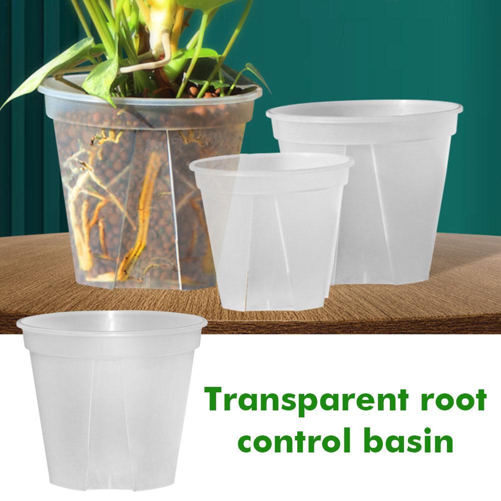 Orchid Potting Mix - الأواني البلاستيكية الشفافة أواني الزهور التحكم