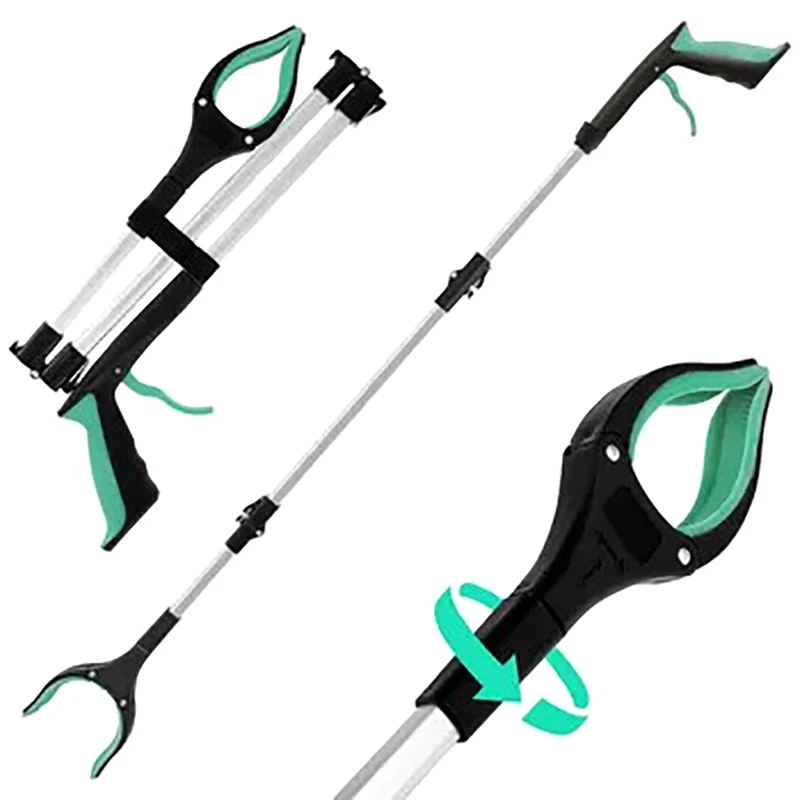 أداة التقاط قابلة للطي بطول 32 - مراجعة Gardening Tools For Elderly وسعره