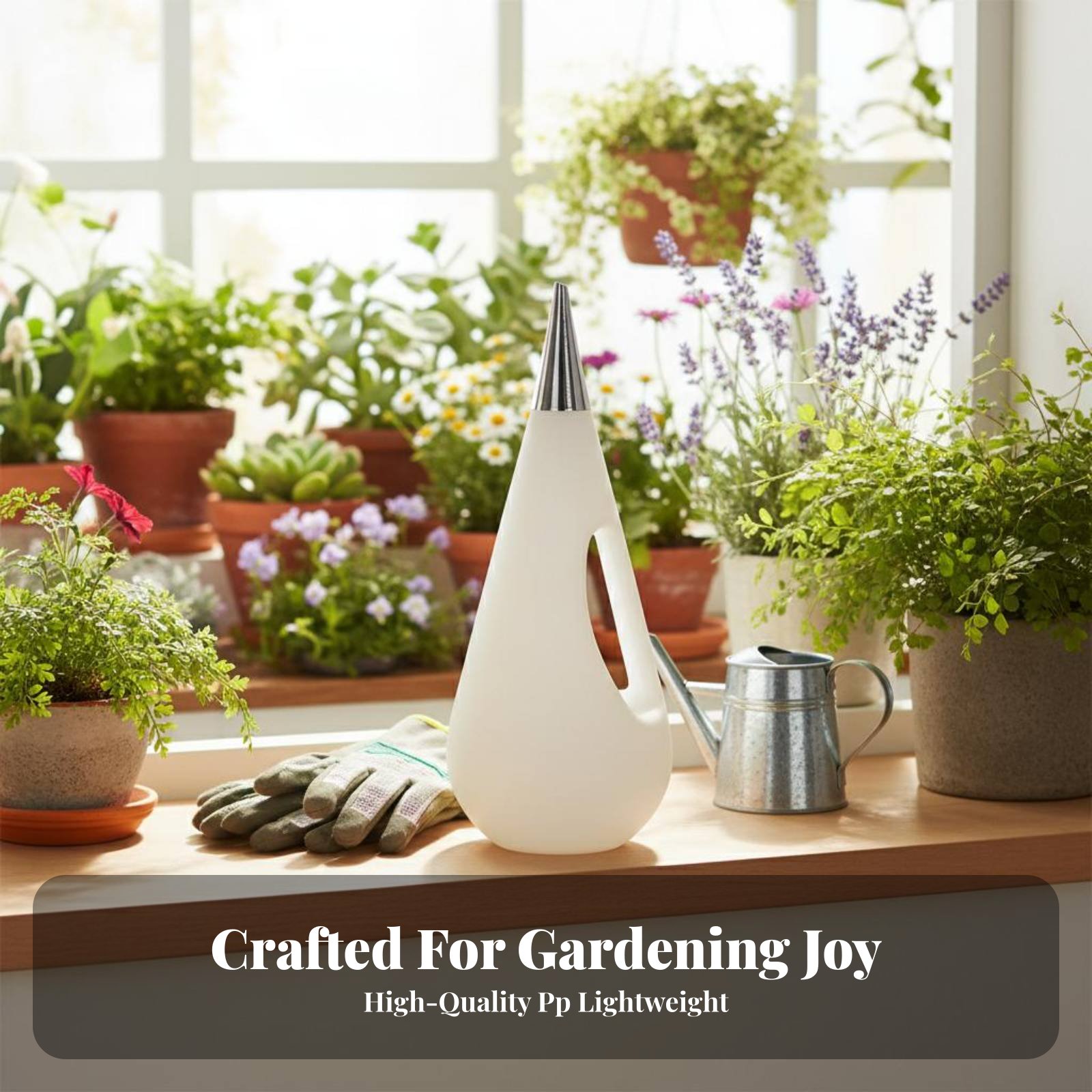 إبريق سقي على شكل دمعة بسعة كب - مراجعة Watering Can Long Spout وسعره