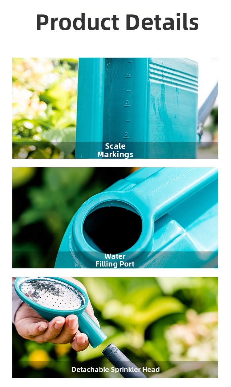 إبريق سقي سعة 8 لتر من البولي  - مراجعة Watering Can Long Spout وسعره