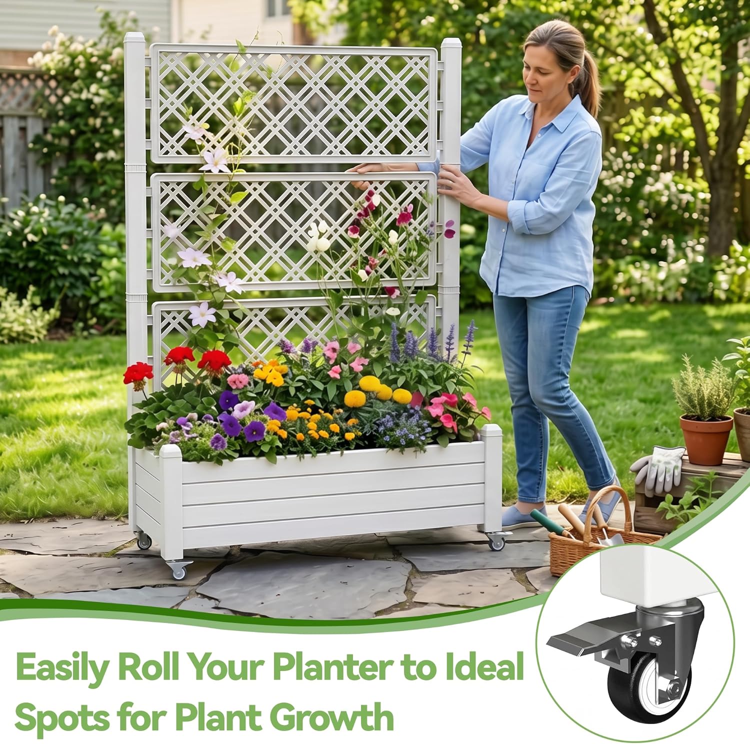 شبكة تهوية لحوض الزراعة المرتف - مراجعة Raised Bed Planter Box وسعره