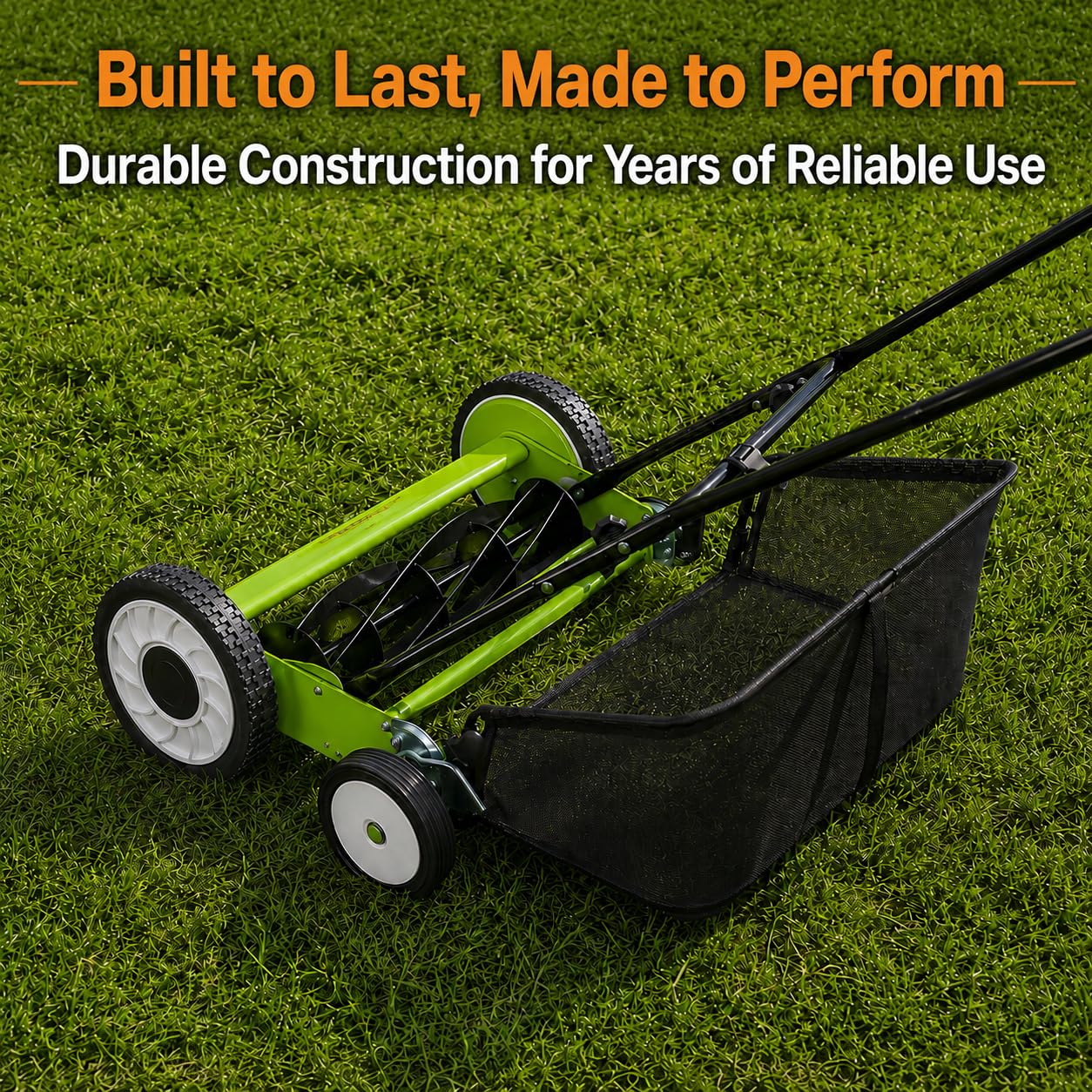 جزازة عشب يدوية بعجلات دفع مقا - مراجعة Gardening Tools Cutter وسعره