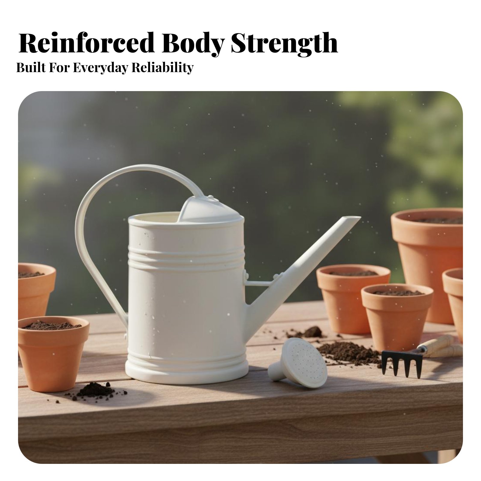إبريق سقي محمول بفوهة طويلة لل - مراجعة Watering Can Long Spout وسعره
