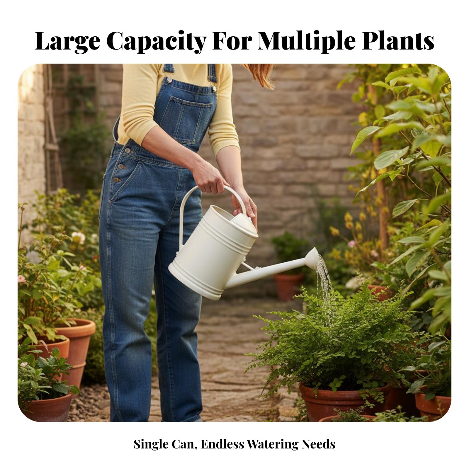إبريق سقي محمول بفوهة طويلة لل - مراجعة Watering Can Long Spout وسعره