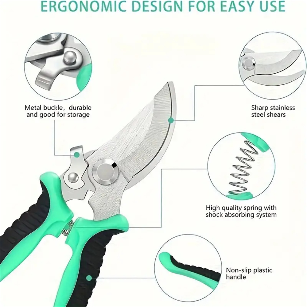 مقص تقليم من الفولاذ المقاوم ل - مراجعة Gardening Tools Cutter وسعره